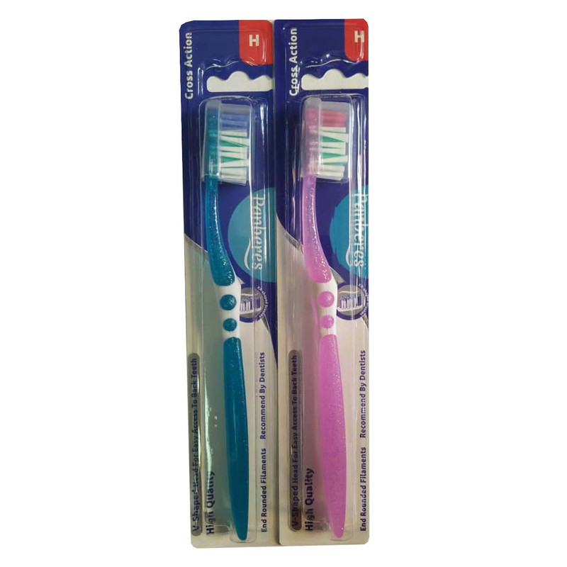 مسواک بزرگسال کراس اکشن نرم پنبه ریز